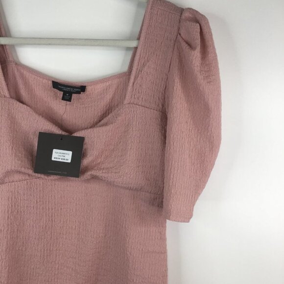 ANDREW MARC NEW YORK Top Pink  M NWT - Picture 4 of 6